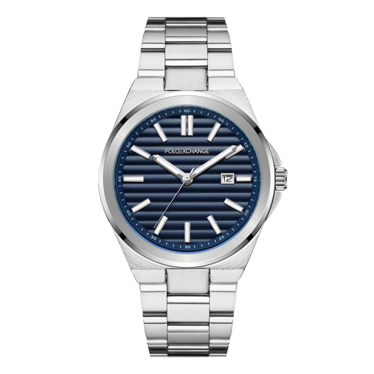 MONTRE POLOEXCHANGE HOMME SIMPLE ACIER